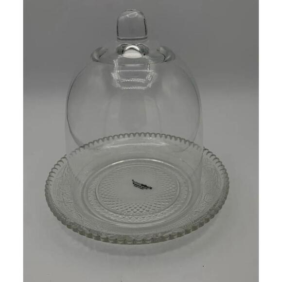 Cupcake Sweet Shoppe Studiohome Fine Crystal Plate & Dome 2 - NIB - Picture 8 of 8